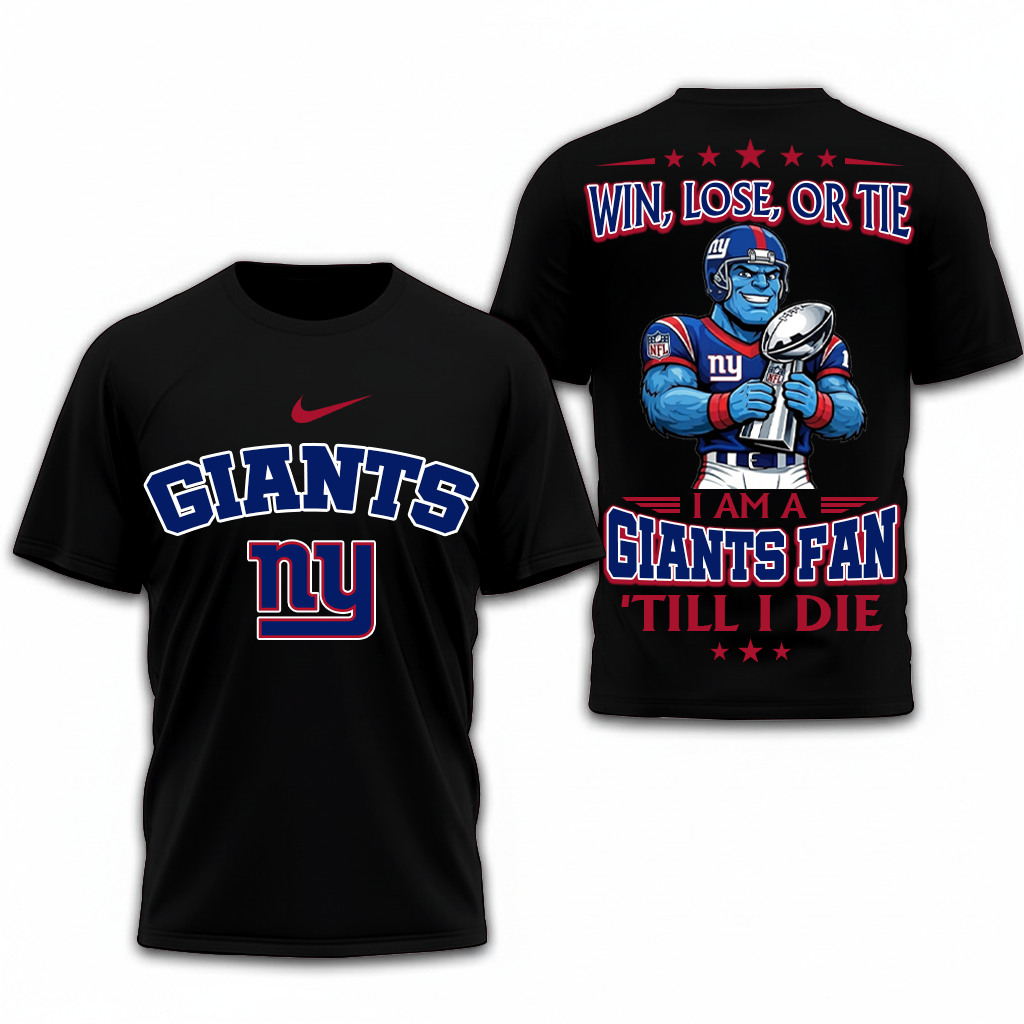 LIMITED EDITION - NEW CUSTOMIZED NFL32 NYG NEW YORK GIANTS UNISEX T-SHIRT, POLO, HOODIE & JACKETS