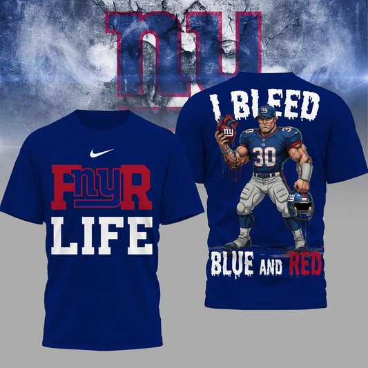 LIMITED EDITION - NEW CUSTOMIZED NFL32 NYG NY GIANTS UNISEX T-SHIRT, POLO & HOODIE