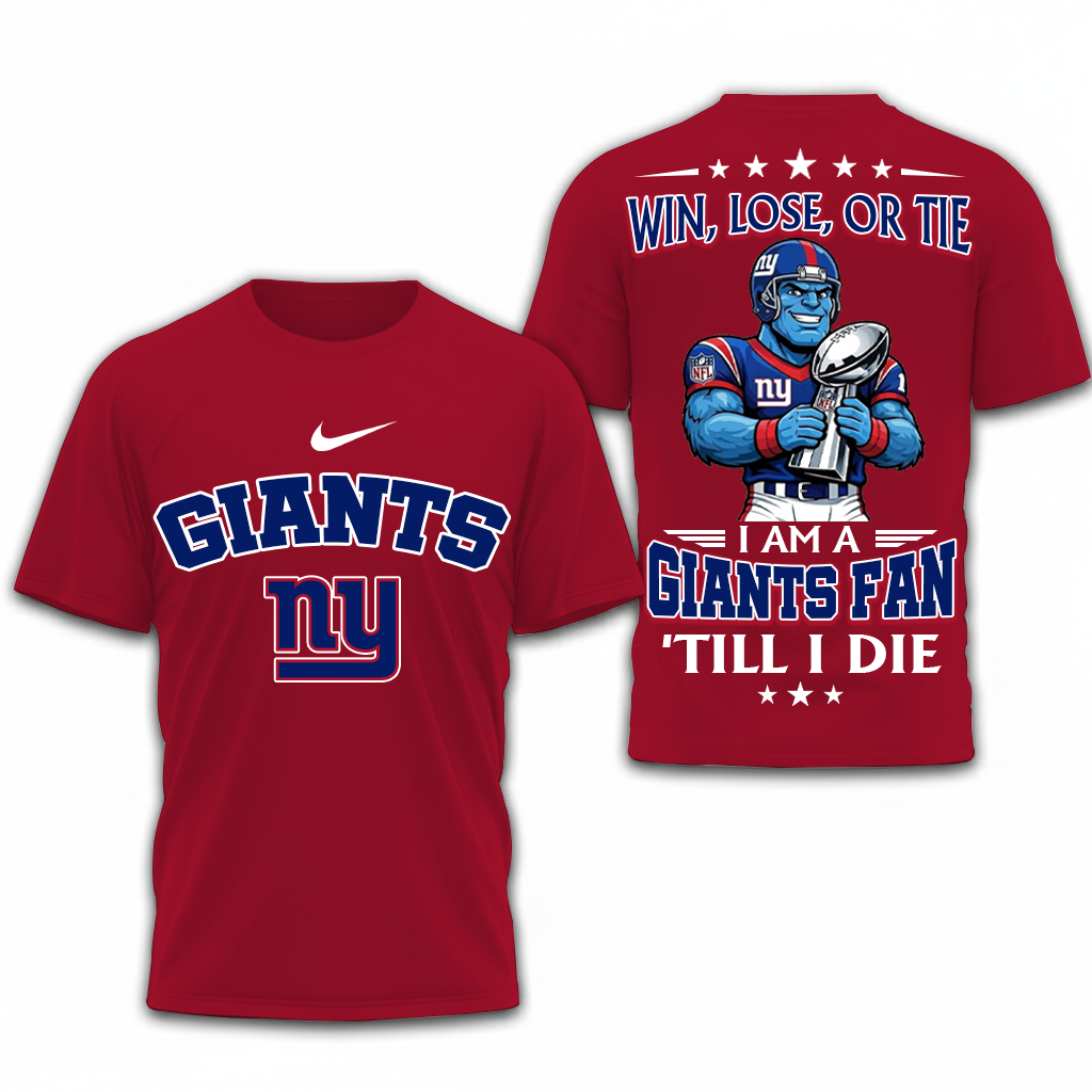 LIMITED EDITION - NEW CUSTOMIZED NFL32 NYG NEW YORK GIANTS UNISEX T-SHIRT, POLO, HOODIE & JACKETS