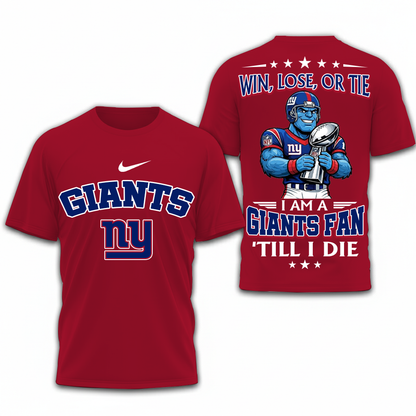 LIMITED EDITION - NEW CUSTOMIZED NFL32 NYG NEW YORK GIANTS UNISEX T-SHIRT, POLO, HOODIE & JACKETS