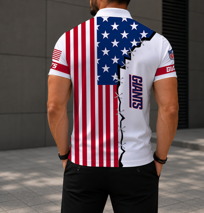 LIMITED EDITION - NEW CUSTOMIZED NFL32 NYG NEW YORK GIANTS POLO SHIRT, ZIP POLO SHIRT & T-SHIRTS