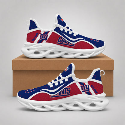 SPECIAL EDITION - NEW CUSTOMIZED NFL32 NYG NEW YORK GIANTS MAX SOUL SHOES