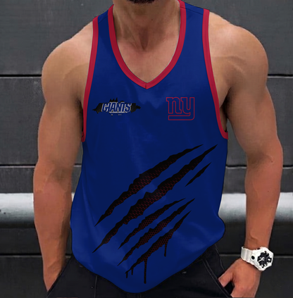 SPECIAL EDITION - NEW CUSTOMIZED NFL32 NYG NEW YORK GIANTS UNISEX TANK TOP