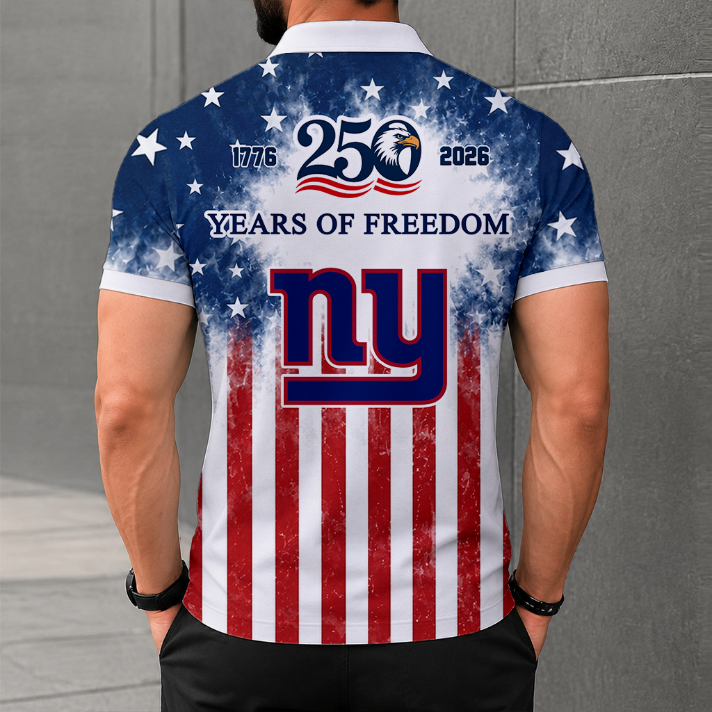 LIMITED EDITION - NEW CUSTOMIZED NFL32 NYG NEW YORK GIANTS POLO SHIRT, ZIP POLO SHIRT & T-SHIRTS