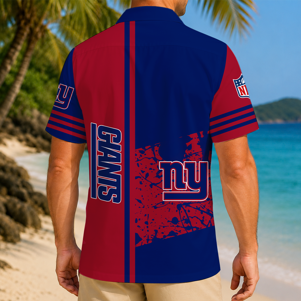 LIMITED EDITION - NEW CUSTOMIZED NFL32 NYG NEW YORK GIANTS UNISEX HAWAIIAN SHIRT