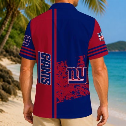 LIMITED EDITION - NEW CUSTOMIZED NFL32 NYG NEW YORK GIANTS UNISEX HAWAIIAN SHIRT