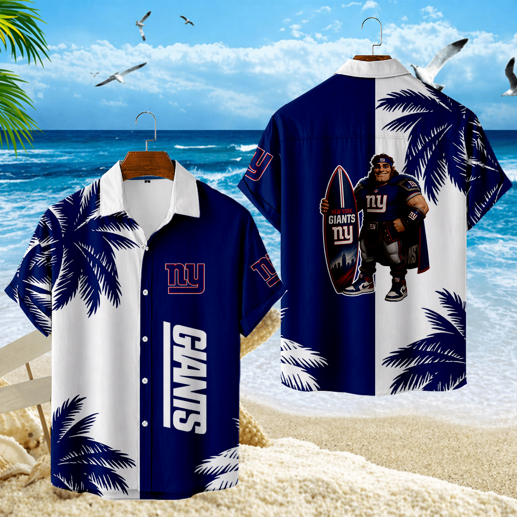 LIMITED EDITION - NEW CUSTOMIZED NFL32 NYG NEW YORK GIANTS UNISEX HAWAIIAN SHIRT