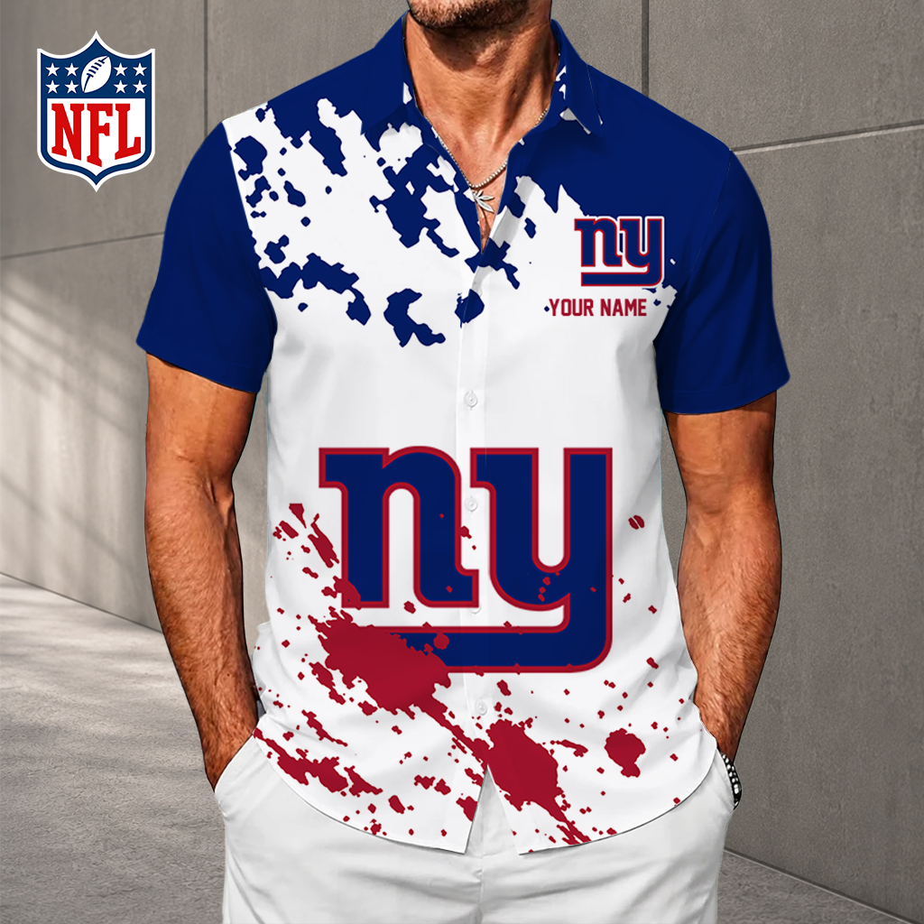 LIMITED EDITION - NEW CUSTOMIZED NFL32 NYG NEW YORK GIANTS UNISEX HAWAIIAN SHIRT
