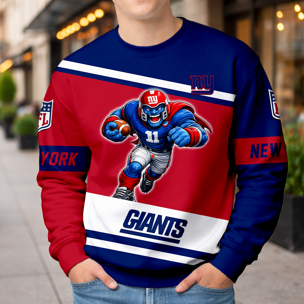 LIMITED EDITION - NEW CUSTOMIZED NFL32 NYG NEW YORK GIANTS UNISEX T-SHIRT, POLO, HOODIE & JACKETS