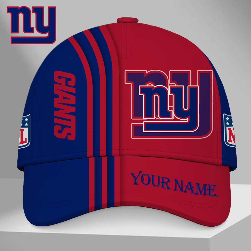 EXCLUSIVE EDITION - NEW CUSTOMIZED NFL32 NYG NEW YORK GIANTS CLASSIC CAP