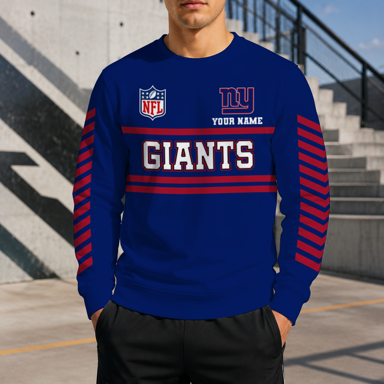 LIMITED EDITION - NEW CUSTOMIZED NFL32 NYG NEW YORK GIANTS UNISEX SWEATSHIRT