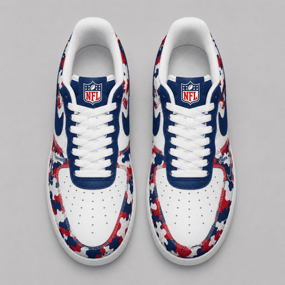 [SPECIAL OFFER] NEW CUSTOMIZED NFL32 NYG NEW YORK GIANTS AF1 SHOES