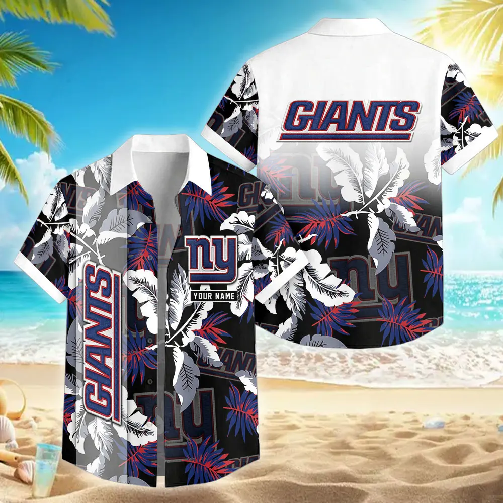 [SPECIAL OFFER] NEW CUSTOMIZED NFL32 NYG NEW YORK GIANTS UNISEX HAWAIIAN SHIRT
