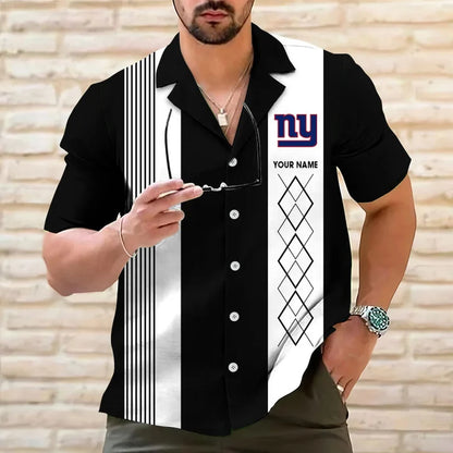LIMITED EDITION - NEW CUSTOMIZED NFL32 NYG NEW YORK GIANTS HAWAIIAN SHIRT