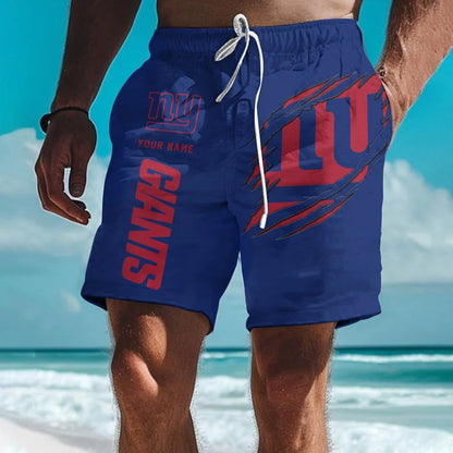 LIMITED EDITION - NEW PREMIUM NFL32 NY GIANTS SHORT PANTS