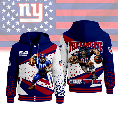 LIMITED EDITION - NEW CUSTOMIZED NFL32 NYG NEW YORK GIANTS UNISEX T-SHIRT, POLO, HOODIE & JACKETS
