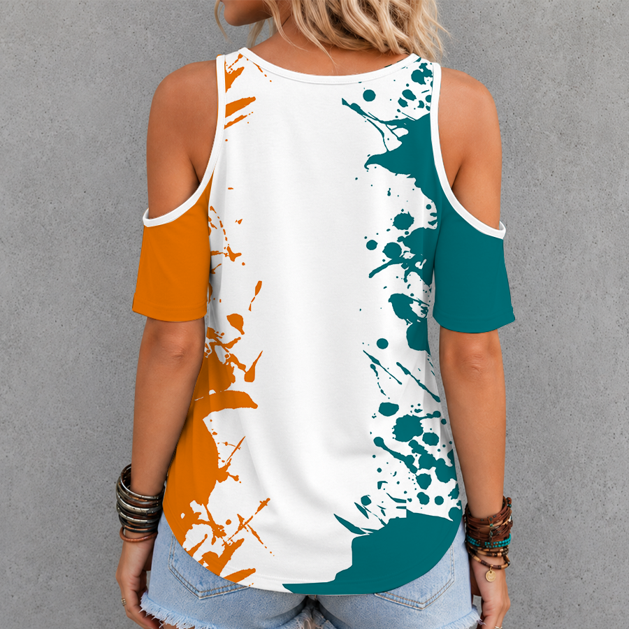 [SUPER SALE] NEW CUSTOMIZED NHL32 SJS SAN JOSE SHARKS CRISS CROSS V-NECK TOP