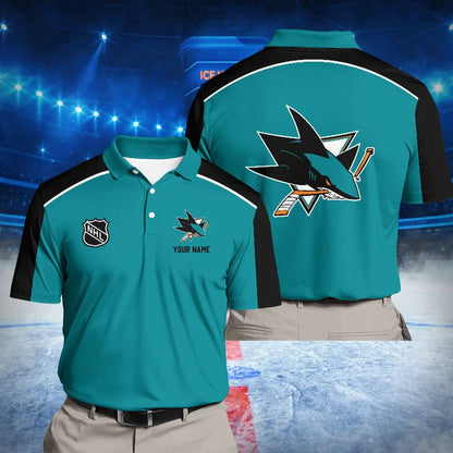 LIMITED EDITION - NEW CUSTOMIZED NHL32 SJ SHARKS UNISEX T-SHIRT, POLO, HOODIE & SWEASHIRTS