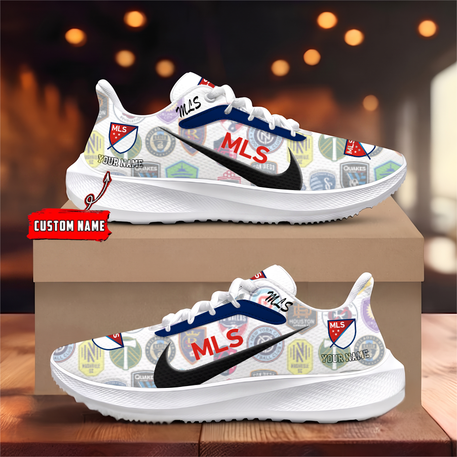 [FAN EXCLUSIVE] NEW CUSTOMIZED MLS32 SOA MLS ALL TEAM ROAD RUNNING SHOES