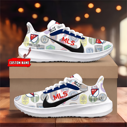 [FAN EXCLUSIVE] NEW CUSTOMIZED MLS32 SOA MLS ALL TEAM ROAD RUNNING SHOES