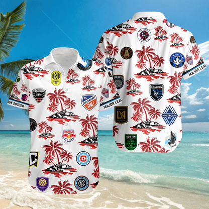 TOP SELLING - NEW CUSTOMIZED MLS32 MLS ALL TEAMS UNISEX HAWAIIAN SHIRT