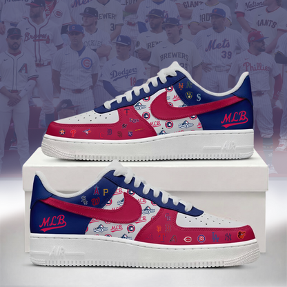 LIMITED EDITION - NEW CUSTOMIZED MLB32 ALL TEAMS AF1 SHOES