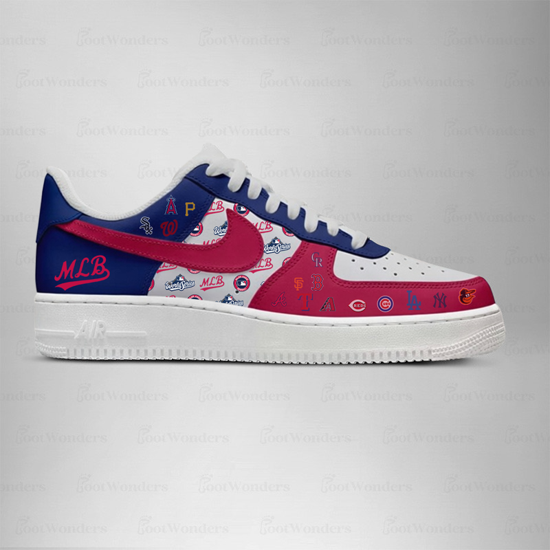 LIMITED EDITION - NEW CUSTOMIZED MLB32 ALL TEAMS AF1 SHOES
