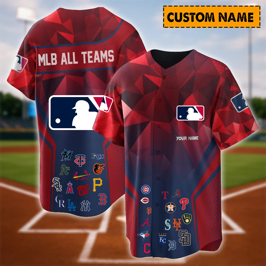 LIMITED EDITION - NEW CUSTOMIZED MLB32 ALL TEAMS BASEBALL JERSEY