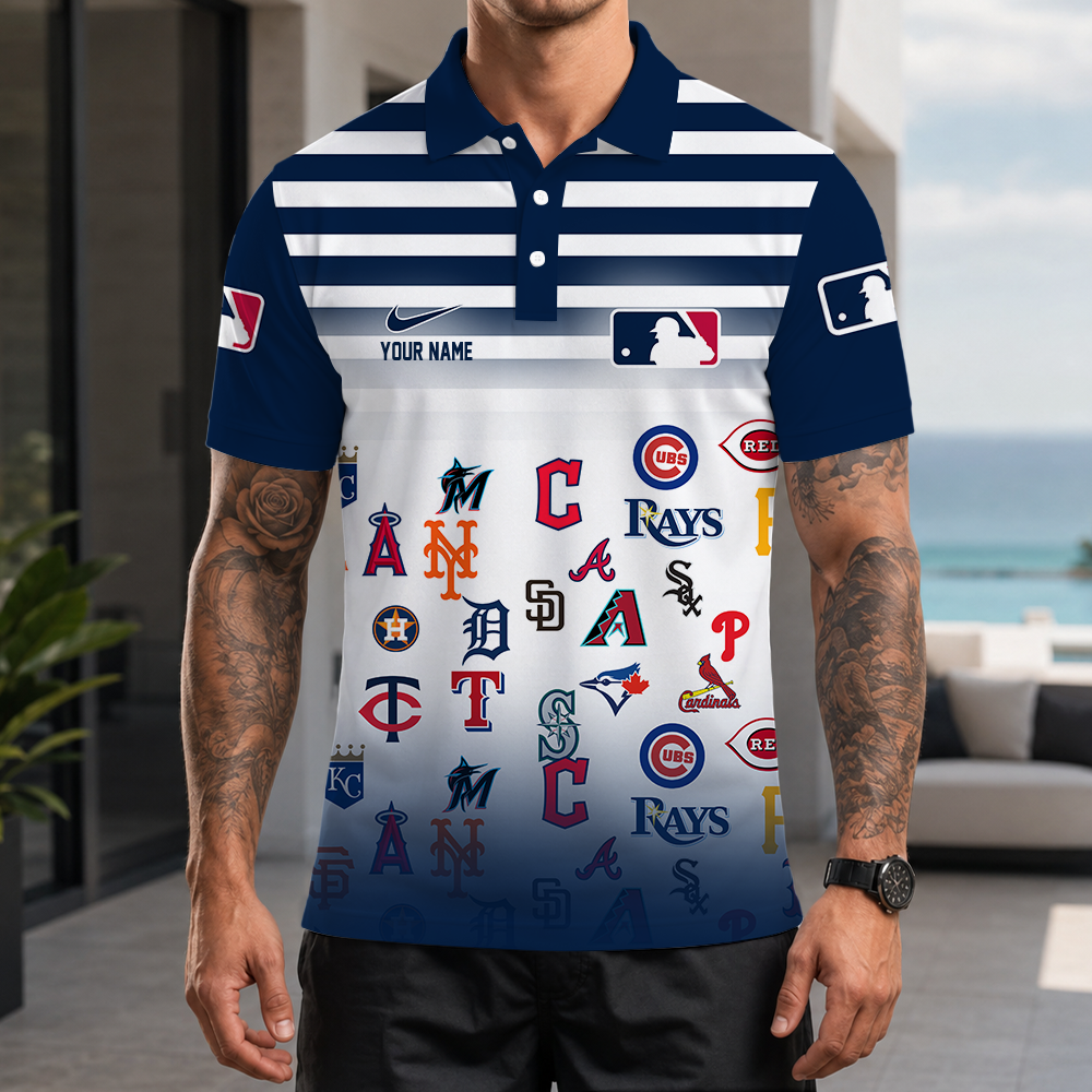[FLASH SALE] NEW CUSTOMIZED MLB32 ALL TEAMS POLO SHIRT