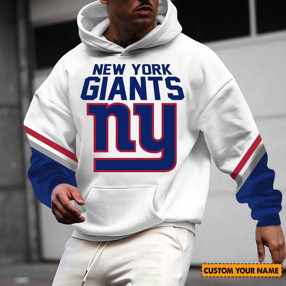 ELITE EDITION - NEW CUSTOMIZED NFL32 NYG NEW YORK GIANTS HOODIE, ZIP HOODIE, POLO SHIRT, ZIP POLO SHIRT, T-SHIRT & SWEATSHIRT