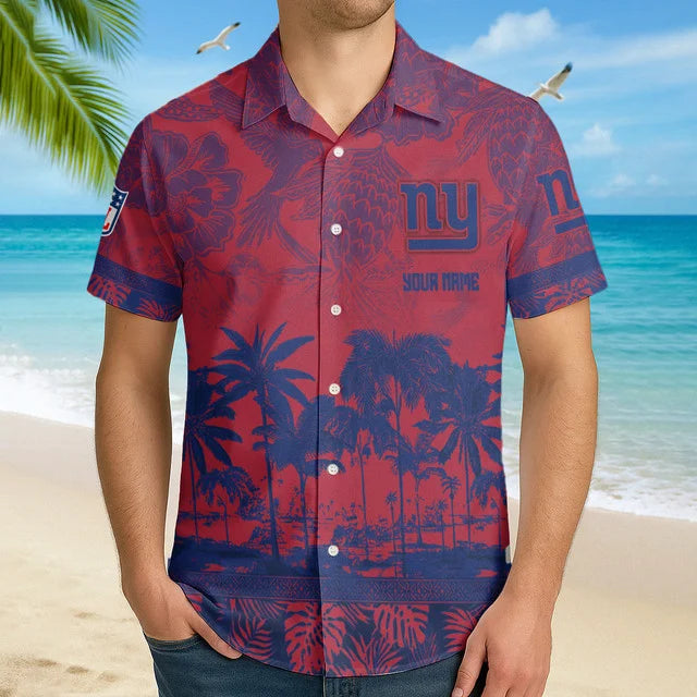 LIMITED EDITION - NEW CUSTOMIZED NFL32 NYG NEW YORK GIANTS UNISEX HAWAIIAN SHIRT