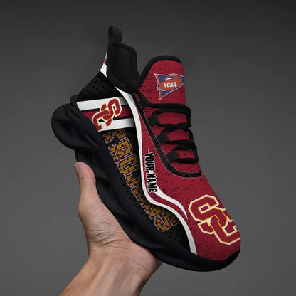 EXCLUSIVE EDITION - NEW CUSTOMIZED NCAA FBS32 USC USC TROJANS CLUNKY SNEAKERS