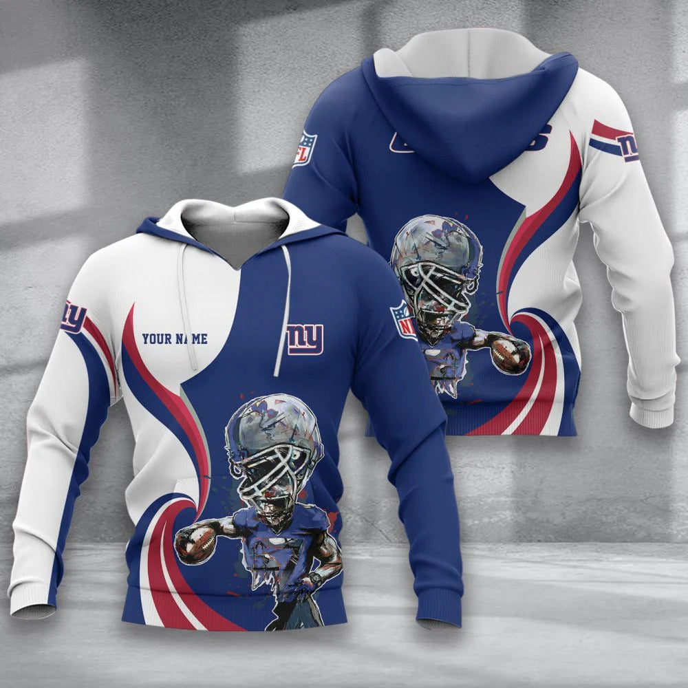 LIMITED EDITION - NEW CUSTOMIZED NFL32 NYG NEW YORK GIANTS T-SHIRT, POLO SHIRT, ZIP POLO SHIRT, SWEATSHIRT, HOODIE & ZIP HOODIE