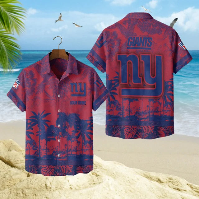 LIMITED EDITION - NEW CUSTOMIZED NFL32 NYG NEW YORK GIANTS UNISEX HAWAIIAN SHIRT
