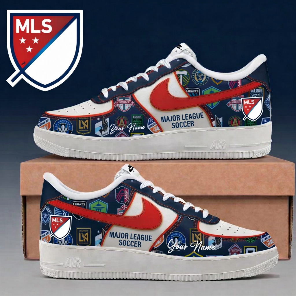 ENDING TODAY - NEW CUSTOMIZED MLS32 MLS ALL TEAMS  AF1 SNEAKERS