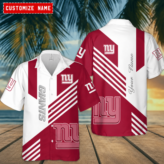 [SPECIAL OFFER] NEW CUSTOMIZED NFL32 NYG NEW YORK GIANTS UNISEX HAWAIIAN SHIRT