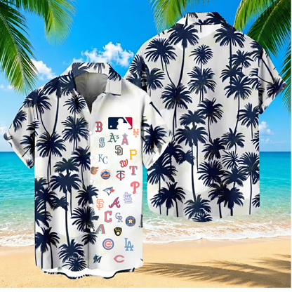 LIMITED EDITION - NEW CUSTOMIZED MLB32 BBA MLB ALL TEAMS UNISEX HAWAIIAN SHIRT
