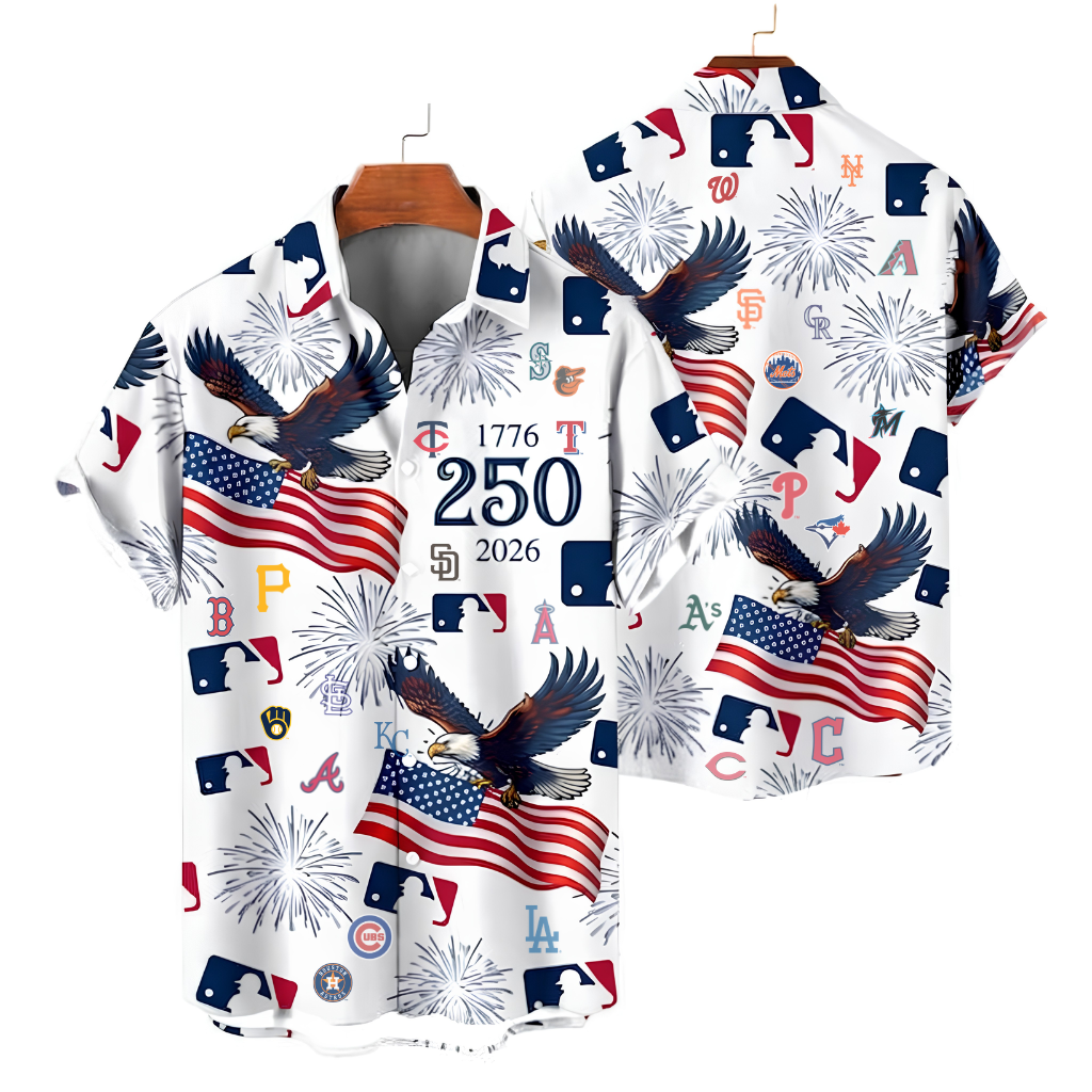 LIMITED EDITION - NEW CUSTOMIZED MLB32 BBA MLB ALL TEAMS UNISEX HAWAIIAN SHIRT