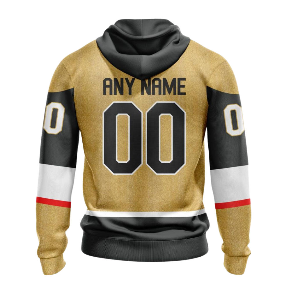 LIMITED EDITION - NEW CUSTOMIZED NHL04 VGK VEGAS GOLDEN KNIGHTS COMBO HOODIE & LONGPANTS