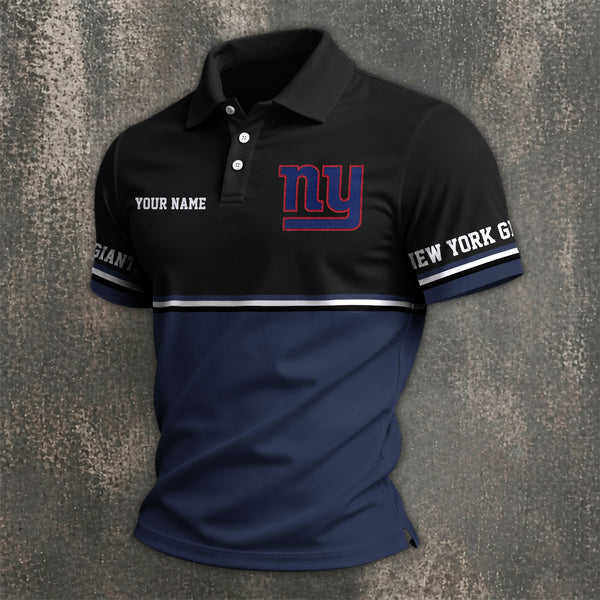 [SPECIAL OFFER] NEW CUSTOMIZED NFL32 NYG NEW YORK GIANTS POLO SHIRT