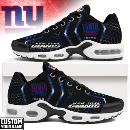 [SPECIAL OFFER] NEW CUSTOMIZED NFL32 NYG NEW YORK GIANTS AIR MAX PLUS SNEAKERS