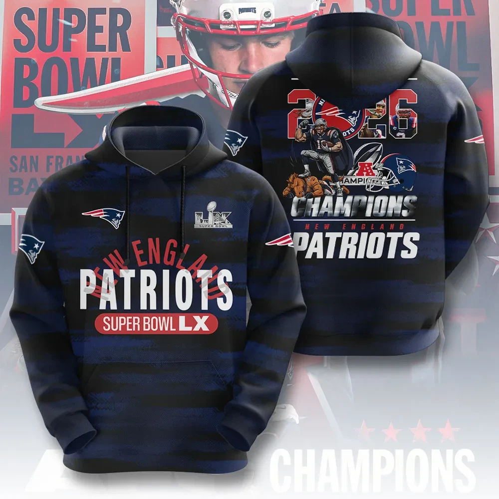 LIMITED EDITION - NEW CUSTOMIZED NFL27 NEP NEW ENGLAND PATRIOTS UNISEX T-SHIRT, POLO, HOODIE & JACKETS