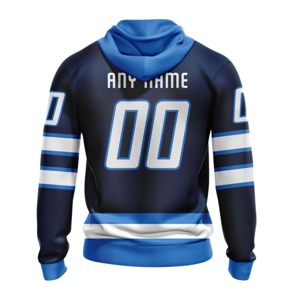LIMITED EDITION - NEW CUSTOMIZED NHL21 WPJ WINNIPEG JETS COMBO HOODIE & LONGPANTS