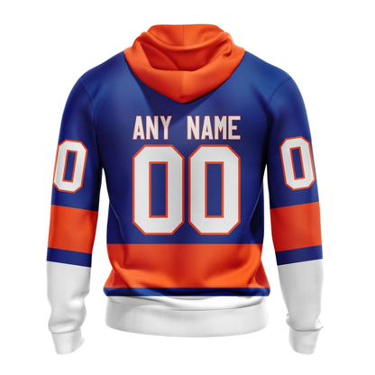 LIMITED EDITION - NEW CUSTOMIZED NHL25 NYI NEW YORK ISLANDERS COMBO HOODIE & LONGPANTS