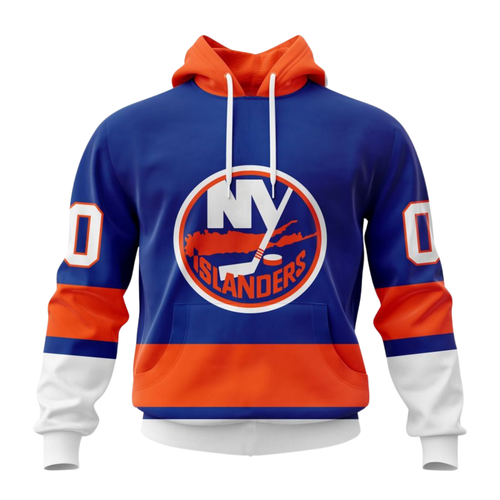 LIMITED EDITION - NEW CUSTOMIZED NHL25 NYI NEW YORK ISLANDERS COMBO HOODIE & LONGPANTS