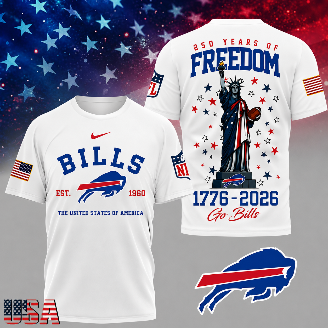 [SPECIAL OFFER] NEW CUSTOMIZED NFL03 BFB BUFFALO BILLS T-SHIRT, HOODIE, ZIP HOODIE
