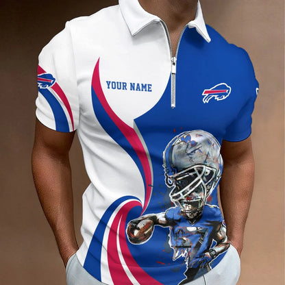 LIMITED EDITION - NEW CUSTOMIZED NFL03 BFB BUFFALO BILLS T-SHIRT, POLO SHIRT, ZIP POLO SHIRT, SWEATSHIRT, HOODIE & ZIP HOODIE