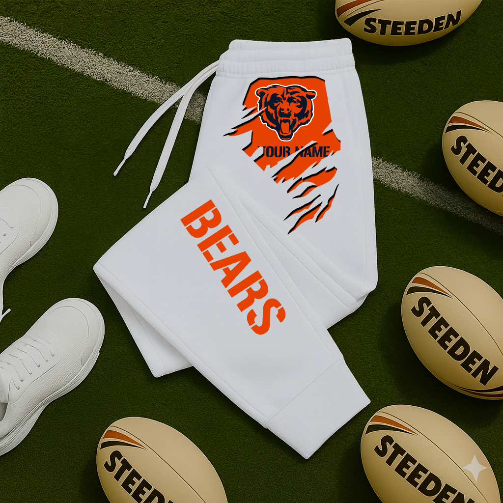 LIMITED EDITION - NEW PERSONALIZED NFL26 CCB CHICAGO BEARS JOGGERS