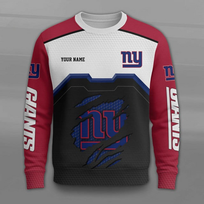 LIMITED EDITION - NEW CUSTOMIZED NFL32 NYG NEW YORK GIANTS UNISEX T-SHIRT, POLO, HOODIE & JACKETS