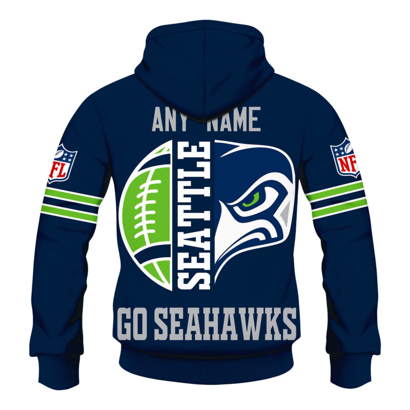 LIMITED EDITION - NEW CUSTOMIZED NFL06 SSH SEATTLE SEAHAWKS UNISEX T-SHIRT, POLO, HOODIE & JACKETS